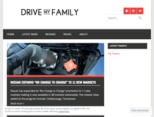 Tablet Screenshot of drivemyfamily.com